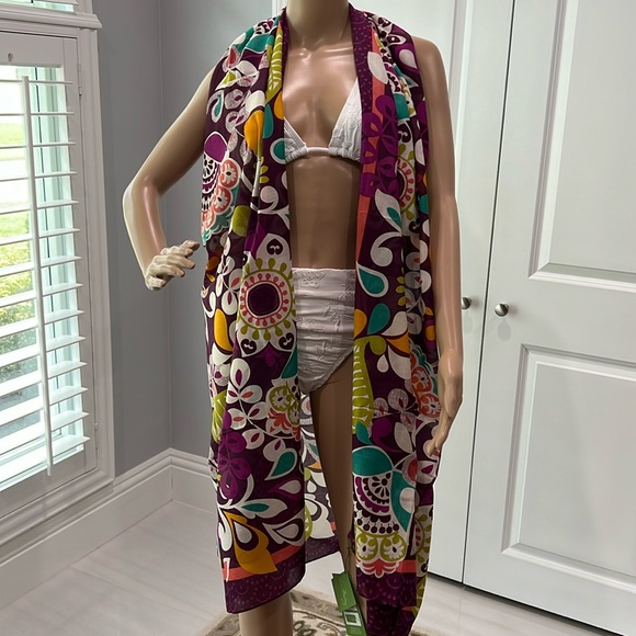 Sarong Cover Up Plum Crazy - Picture 5 of 10